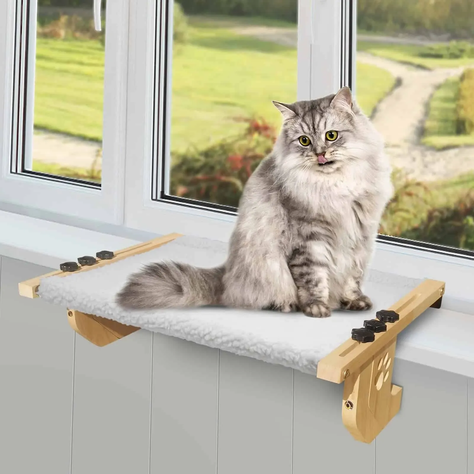 SEEPEARL Cat Window Perch