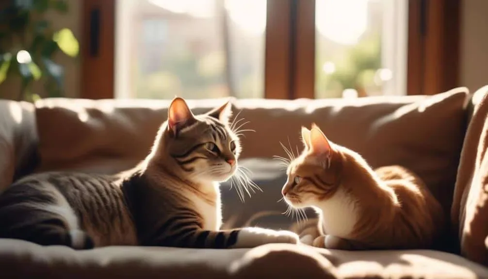 adding cat companions for separation anxiety