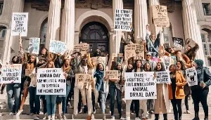 advocating for animal rights