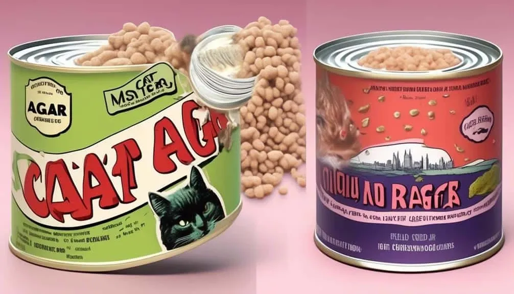 agar agar discovered in cat food