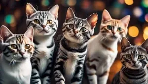 american shorthair s colorful coat