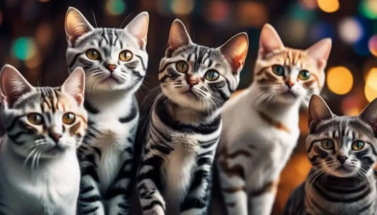 american shorthair s colorful coat