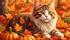 autumn themed cat names
