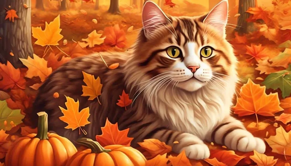 autumn themed cat names