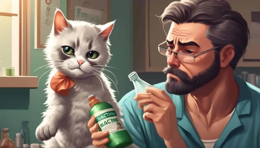 bactine dangerous for feline use