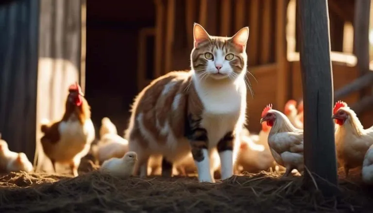 barn cats endanger chickens