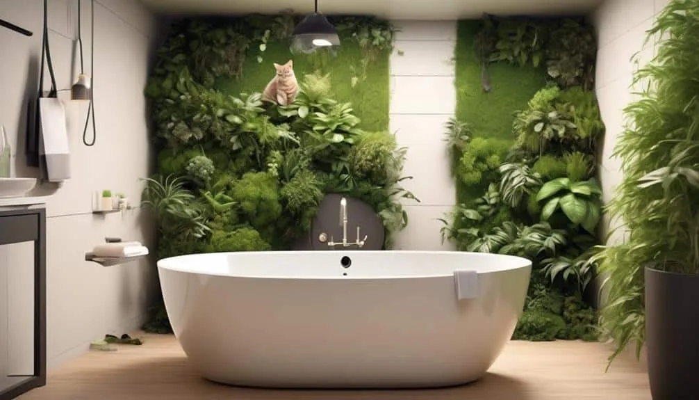 bathtub to litter box conversion