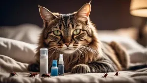 bed bug spray and cats
