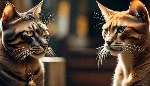 burmese versus bombay feline