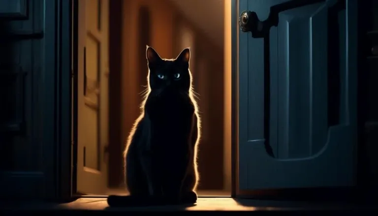 cat behavior decoded door sitting