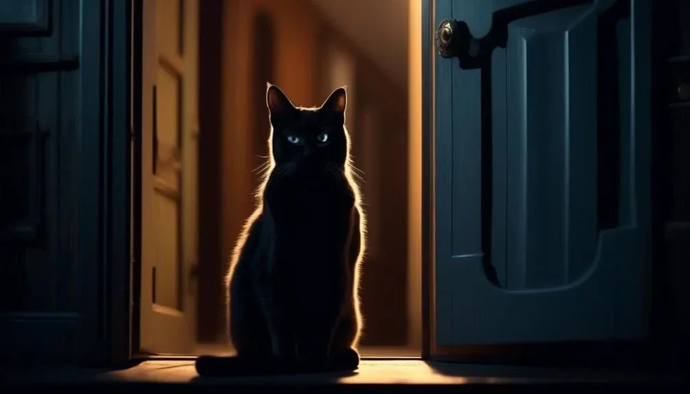 cat behavior decoded door sitting