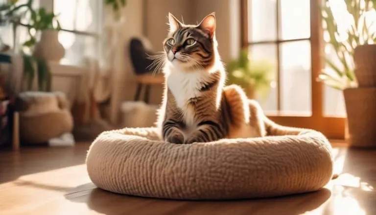 cat care for a happy feline