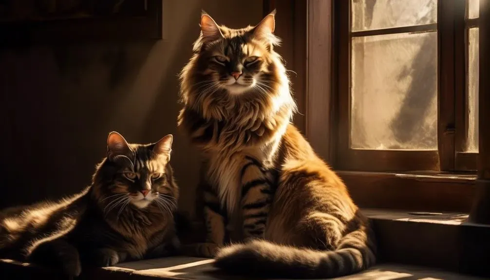 cat dominance unmasked at showdown