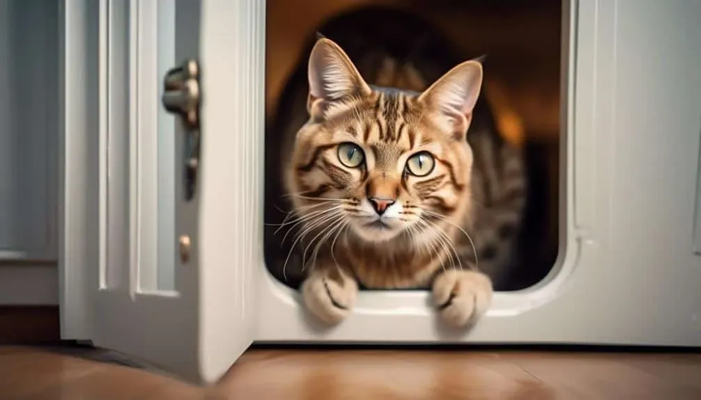 cat door training tips
