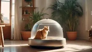 cat litter dust eliminated