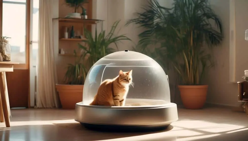 cat litter dust eliminated