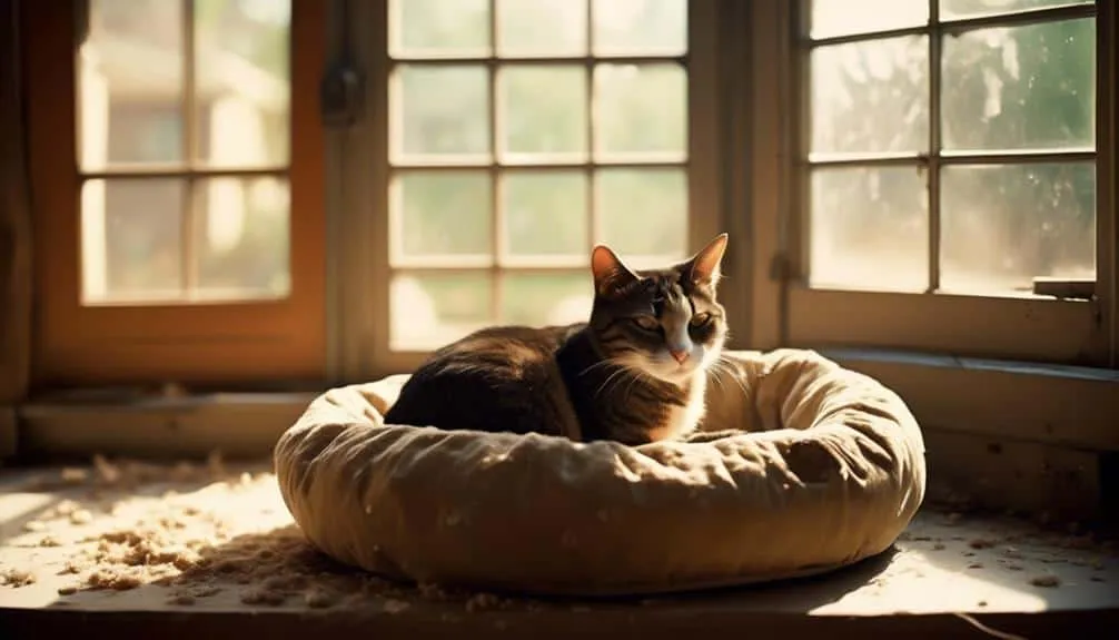 cat s dying moments observed