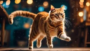 cat s unique sideways movement