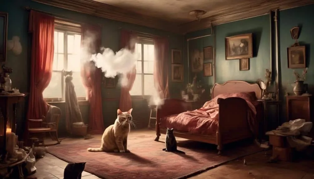 cat spray s overpowering stench