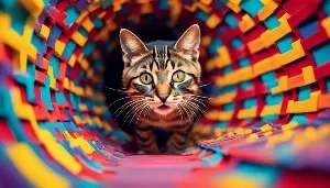 cat tunnels for feline fun