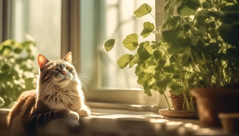 catnip s soothing and intriguing effects