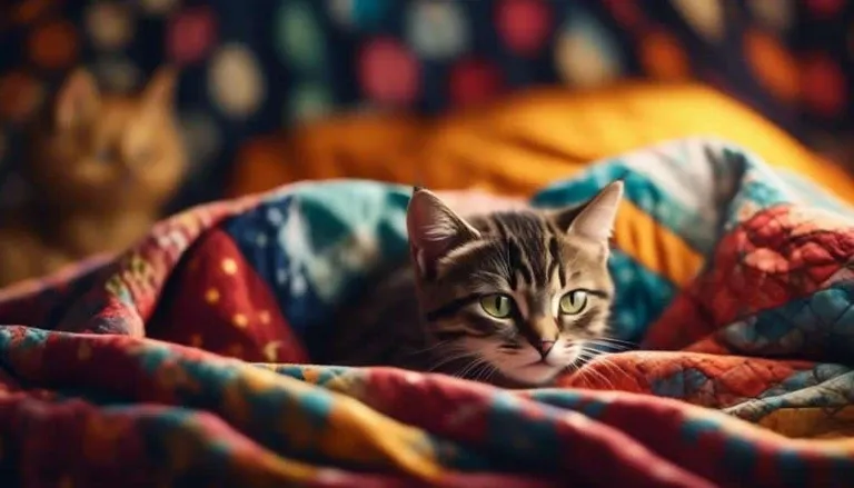 cats and blankets danger