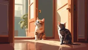 cats and doors dilemma