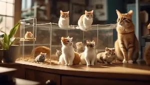 cats and hamsters together