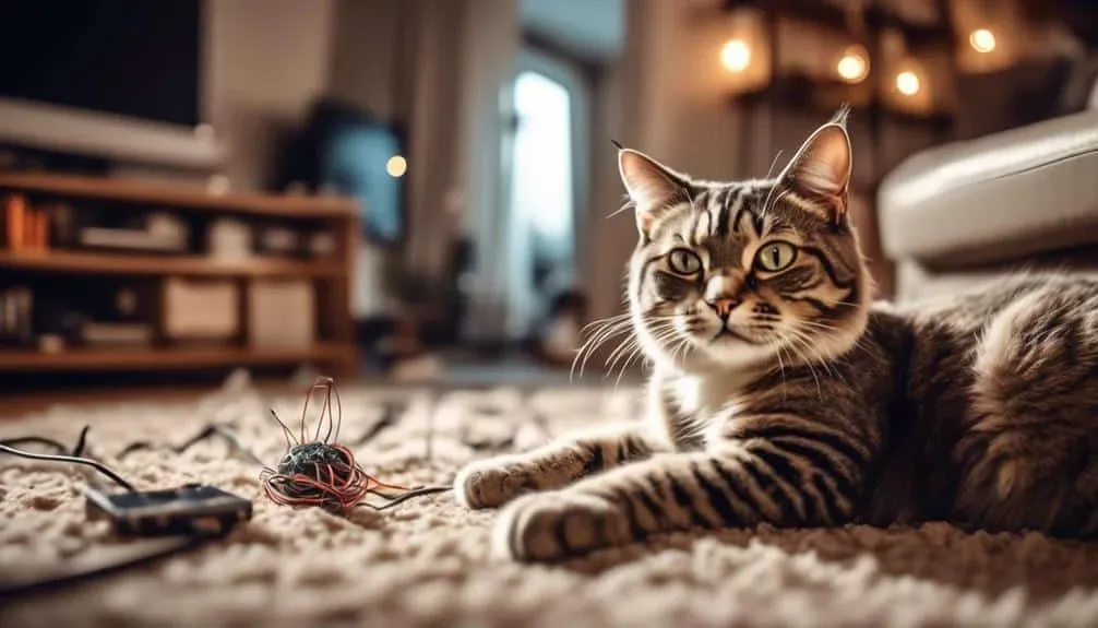 cats and insulation hazards