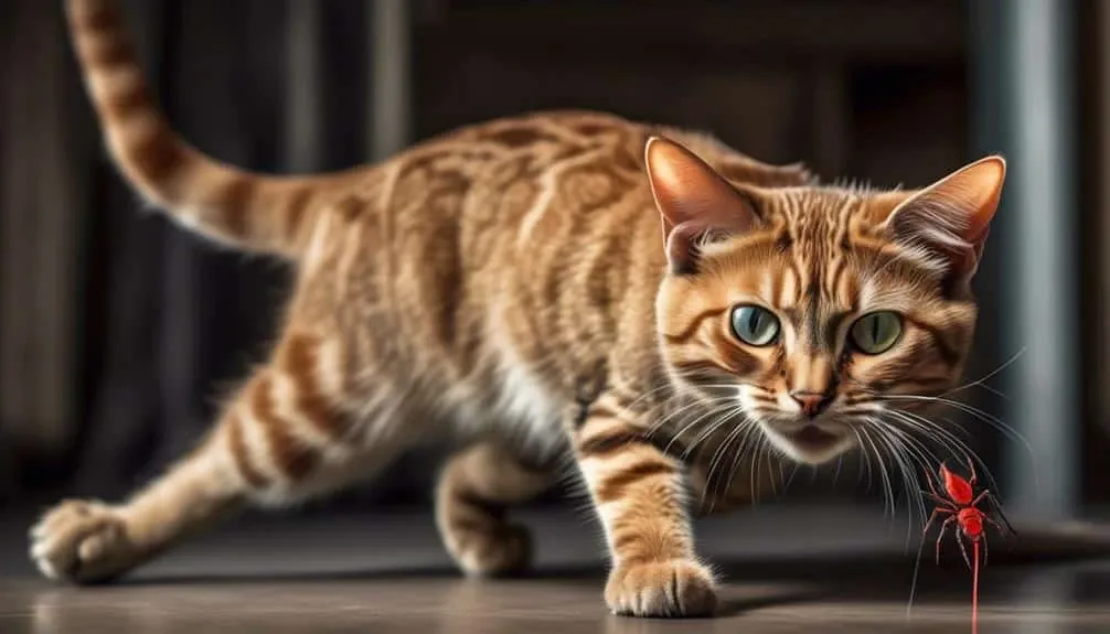 cats and spiders revealing obsession