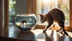 cats and water bowl fascination