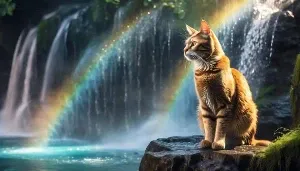 cats and water fascination