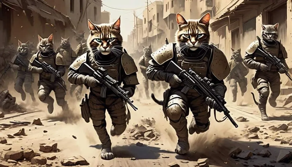 cats as tactical warriors