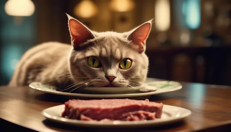 cats at risk from corned beef