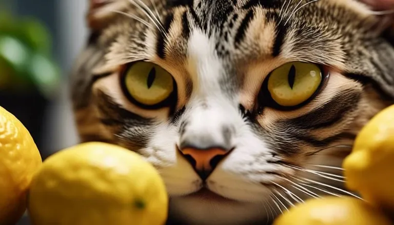 cats aversion to lemon