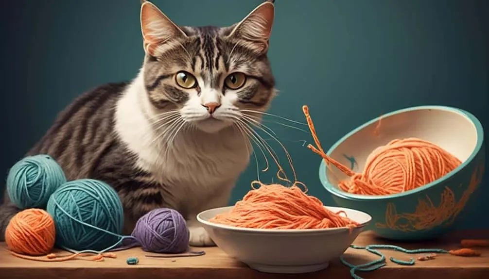 cats baffling bowl behavior