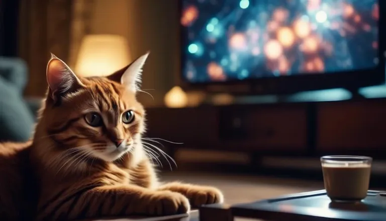 cats battling for attention