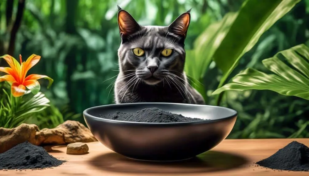 cats benefit from activated charcoal