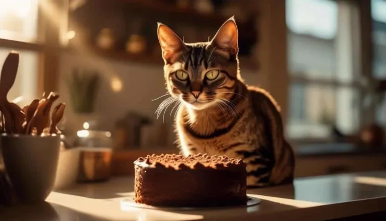 cats curiosity for sweetness