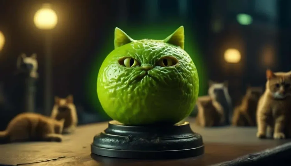 cats fatal fear of lime