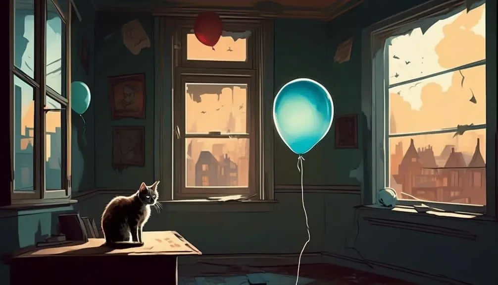 cats fear of balloons