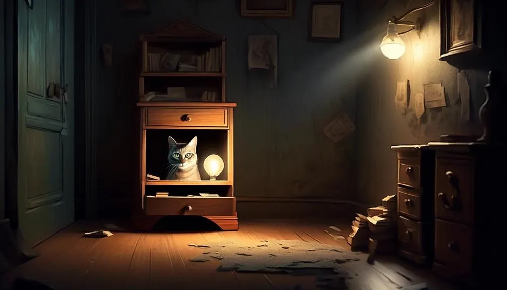 cats hidden hideaway fascination