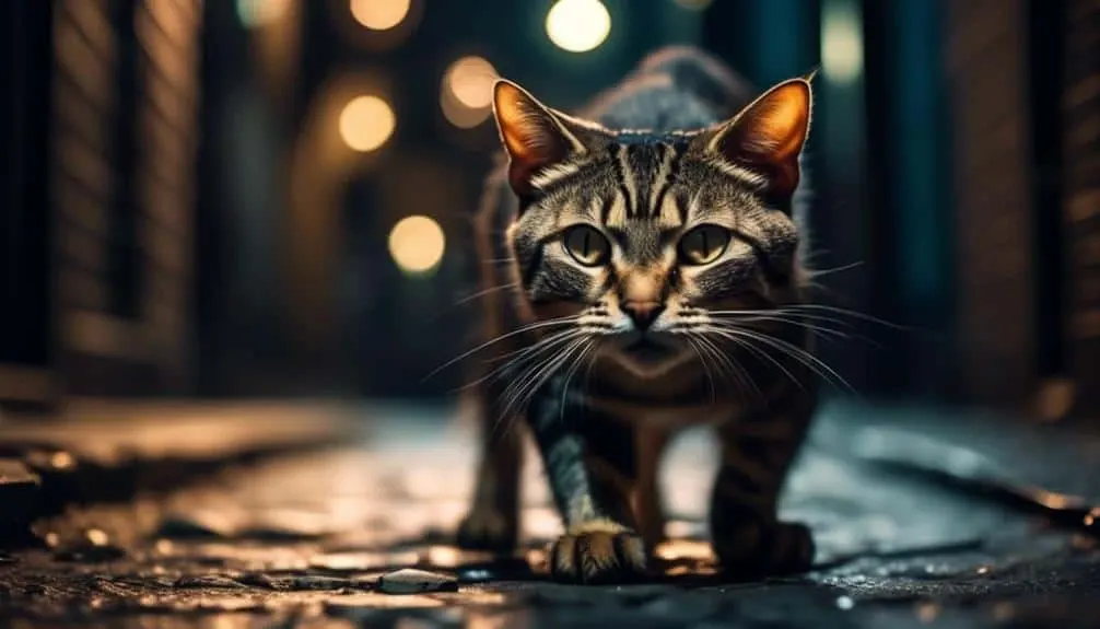 cats hunting rats dangerously