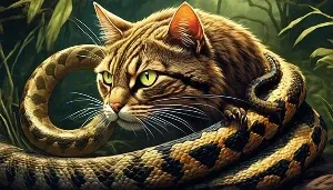 cats lethal prowess against snakes