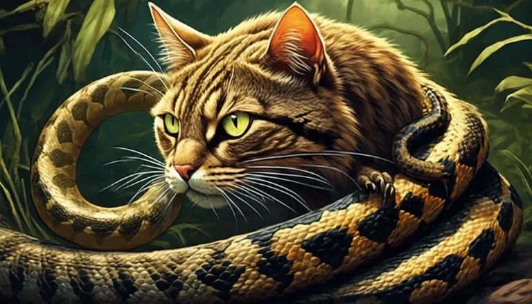 cats lethal prowess against snakes