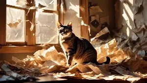 cats love for crinkly