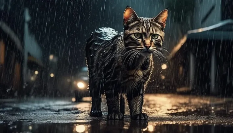 cats love for dirty water