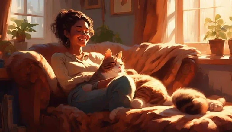 cats love laps explained