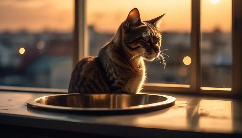 cats mourn lost homes