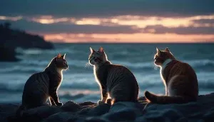cats predict tsunamis accurately